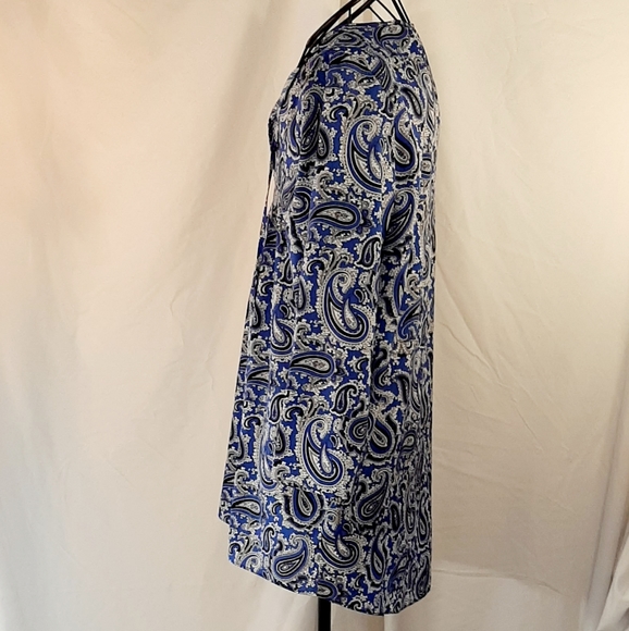 MICHAEL Michael Kors Blue & White Paisley Top - Picture 10 of 10